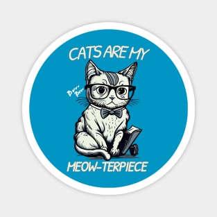 Cat Meow Terapist Magnet